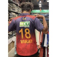 RCB COLLAR JERSEY T-SHIRTS