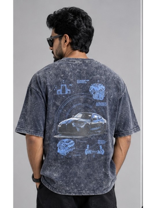ACID WASH COTTON T-SHIRTS