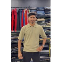 KOREAN ZIPPER T-SHIRT FOR MEN'S